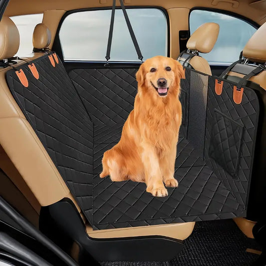 Waterproof Dog Seat Protector - Hard Base